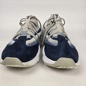 Triple 7 Navy Blue and Light Gray Men's Sneakers